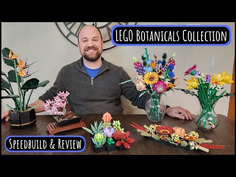 LEGO® Icons Wildflower Bouquet (10313)[939 pcs] Step-by-Step Building  Instructions @TopBrickBuilder 