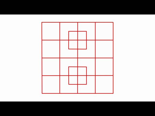 Des Maths amusantes : Combien y a t'il de carrés dans ce carré ? - Jeu Set  et Maths