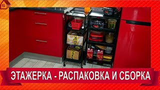 ЭТАЖЕРКА для кухни ЗМИ Ладья 34КС * Распаковка, СБОРКА/ ZMI LADIA 34KC