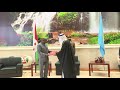 Le chef de letat recoit en audience le nouvel ambassadeur des emirats arabes unis au burundi
