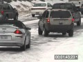 1/19/2005 Cars on icy roads in Raleigh