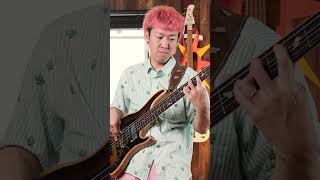 超絶ファンクベースアレンジでIRIS OUT弾いてみた #alusonic #ベース #ぴんはげ #bass #irisout #米津玄師