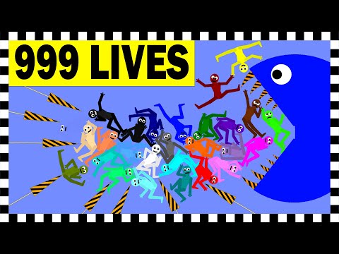 999 LIVES - Colour Stickmen Survival