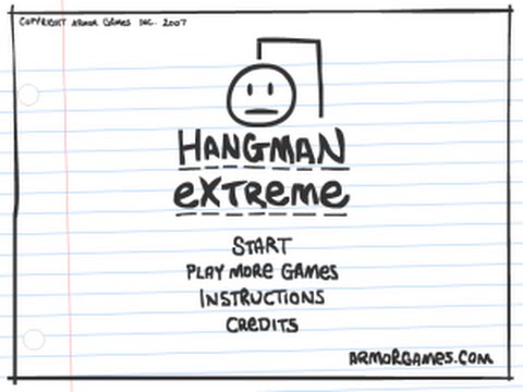 Flea plays.....Hangman Extreme!