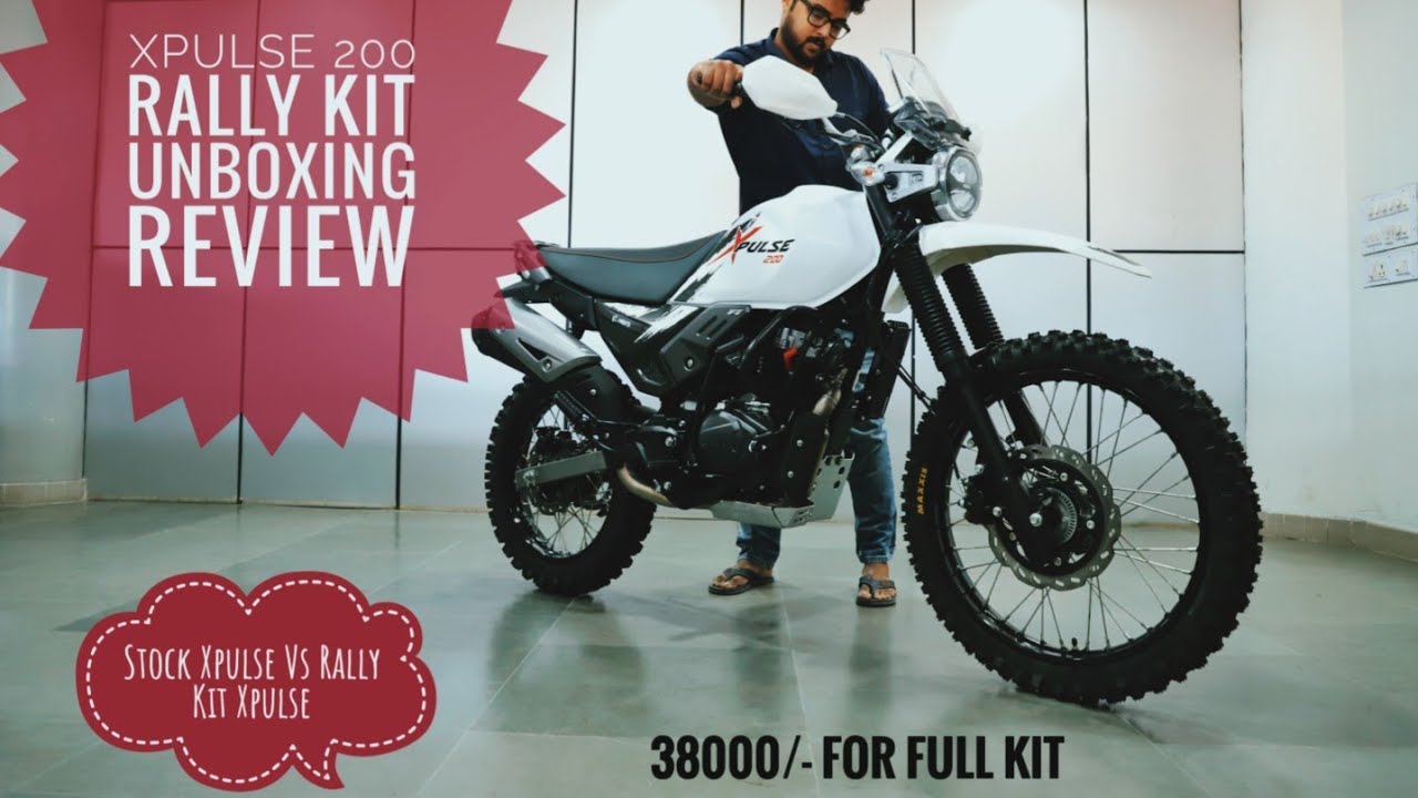 Rally Kit Xpulse 200 ReviewUnboxing Xpulse RallyKitBest Modification