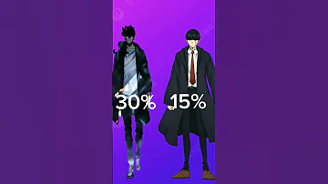 Sung Jin Woo Vs Mash Sungjinwoo Mash Sololeveling Mashlemagicandmuscles 