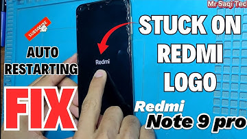 Redmi Note 9 Pro Automatisch Herstarten Oplossing | Redmi Logo Vastgelopen Probleem Oplossing | V...