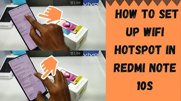 How to Setup Portable Hotspot and  Bluetooth Tethering in Redmi Note 10S