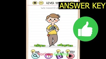 Brain Test Tricky Puzzles LEVEL 129 We need 10 dollars - Gameplay Walkthrough Android IOS