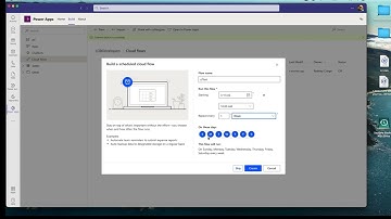 Power Apps For Teams - Schedule Your Dataflows