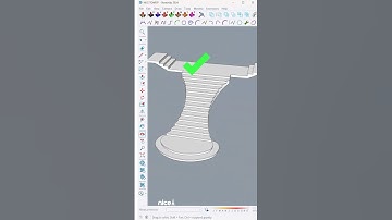 SketchUp tips🌟Designed this elegant staircase in SketchUp! #nicetower #sketchup
