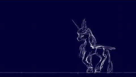 Unicorn Walk Cycle :)