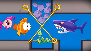 Save the fish Fishdom / Fish rescue game /ios android gameplay Walkthrough levels 1280-1290 Part #76