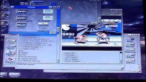 My A600 Running ACA630/64mb) 68030 @30mhz + Indivision ECS