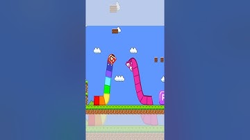 Alphabet Lore Numberblocks Snake Transform #shorts