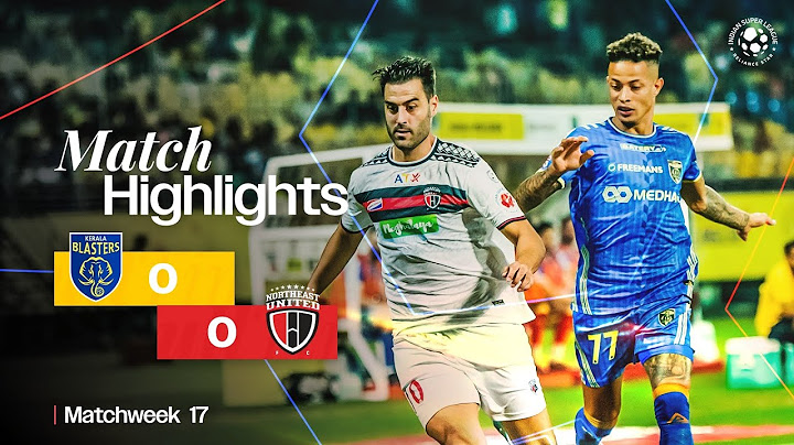 Match Highlights | Kerala Blasters 0-0 NorthEast United FC | MW 17 | ISL 2024-25