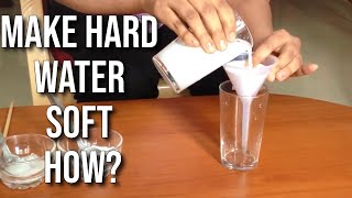 How to make Hard Water Soft using Washing Soda and Filtration Science Experiment screenshot 3