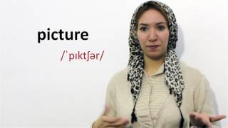 How to pronounce photo & picture