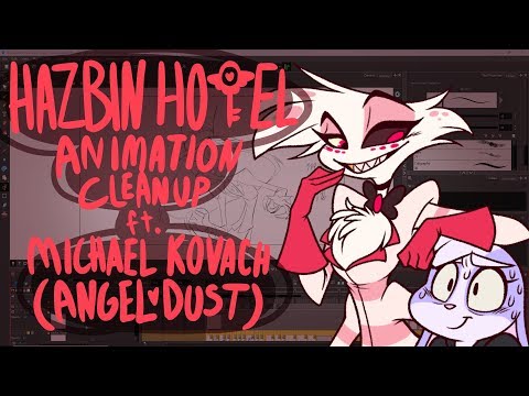 angel dust kovach michael hazbin hotel