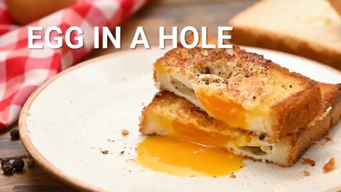 Egg-In-A-Hole Burger Recipe - How to Make an Egg-In-A-Hole Burger