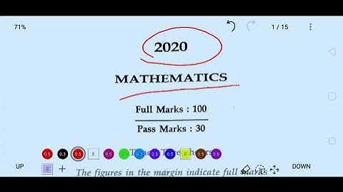 Mathematics || HS Final Exam Questions Paper || Previous year