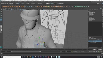 Tutorial: Maya Character Modeling: Construction worker from Team Fortress Part 19