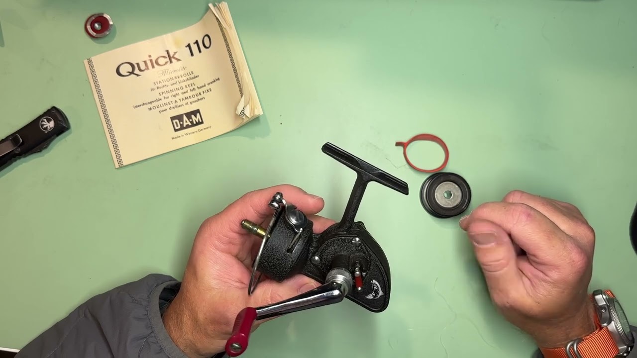 ミミ　サイドプレートのトラウトがかっこいい　DAM QUICK 110N ミミ様専用 サイドプレートのトラウトがかっこいい DAM QUICK