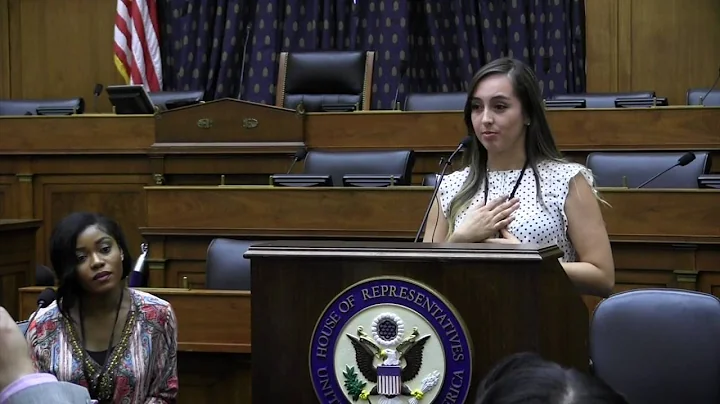 Maria Bedolla speaks at the US Congress