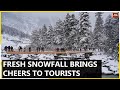 Snowfall finally returns to kashmir valley after prolonged dry spell  india today news