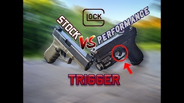 Glock Performance Trigger vs Stock OEM Trigger – Accuracy & First Shots Review! 🎯