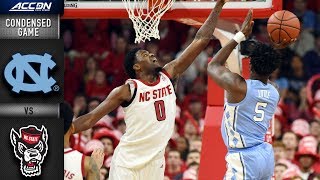 North Carolina Vs. North Carolina State Condensed Game 2018-19 Acc Basketball