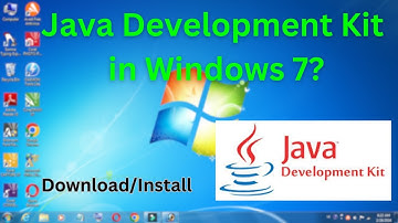 How to Download & Install JAVA Development Kit (JDK) in Windows 7? Computer/Laptop