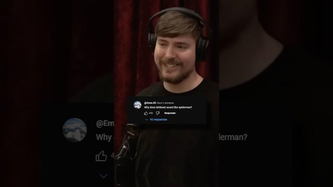 MrBeast is voiced by SPIDERMAN and NARUTO