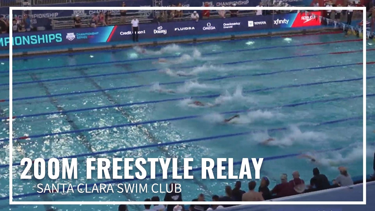 Santa Clara Swim Club Closes Night One Winning 200M Freestyle Relay | 2026 Speedo Junior Nationals