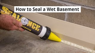 How to Seal a Wet Basement Watertight • DIY Basement Waterproofing