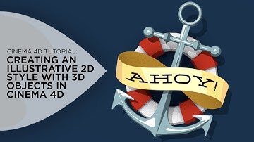 Cinema 4D Tutorial - Create 2D Toon Cel Shading in Cinema 4D