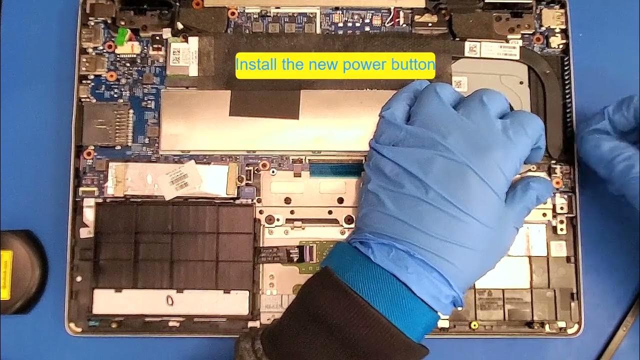 HP pavilion x360 power button Replacement YouTube