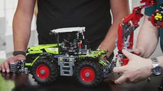 Designer Workshop: CLAAS XERION 5000 TRACK VC - LEGO Technic videos - LEGO.com