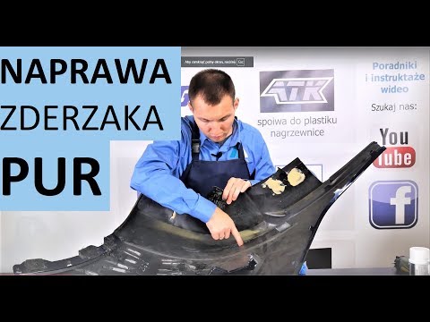 Klej do zderzaków PUR PU 021 video