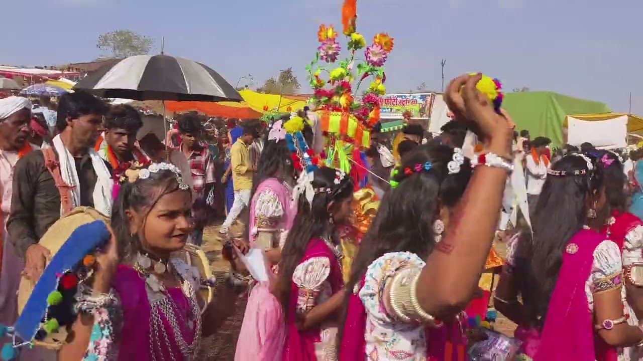 🔥काजलमाता भोगोरिया में 🔥 भीलखेड़ा ढोल इंजॉय 🔥