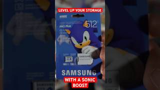 #gifted Gotta Load Fast? Level Up with Samsung Sonic PRO Plus microSD Cards! ⚡🎮 #sonicthehedgehog