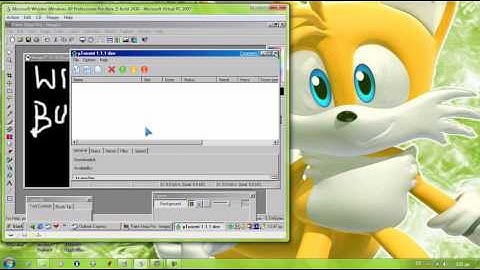 Microsoft Whistler (Windows XP Pre-Beta 2) Build 2430 in Virtual PC 2007