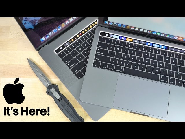 MacBook Pro with Touch Bar Unboxing! 13 & 15-inch