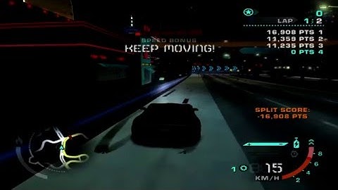 NFS Carbon - Starlight Strip (2 laps) [Old Record]
