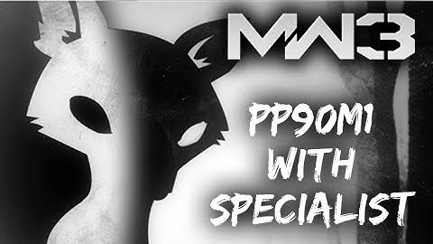 Modern Warfare 3: PP90M1 With Specialist Strike Package