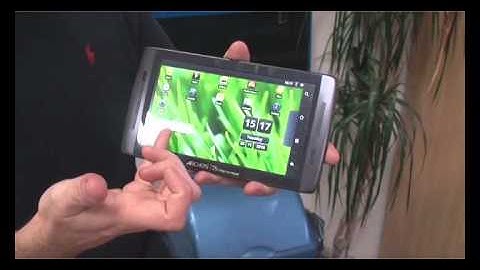 AMP3 TV Quick Look at the Archos 70