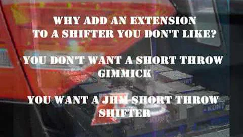 JHM B8 "Solid" Short Shifter A4 S4 A5 S5 Q5
