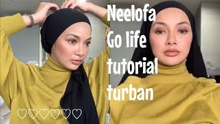 Neelofa Go Live Buat Tutorial Turban