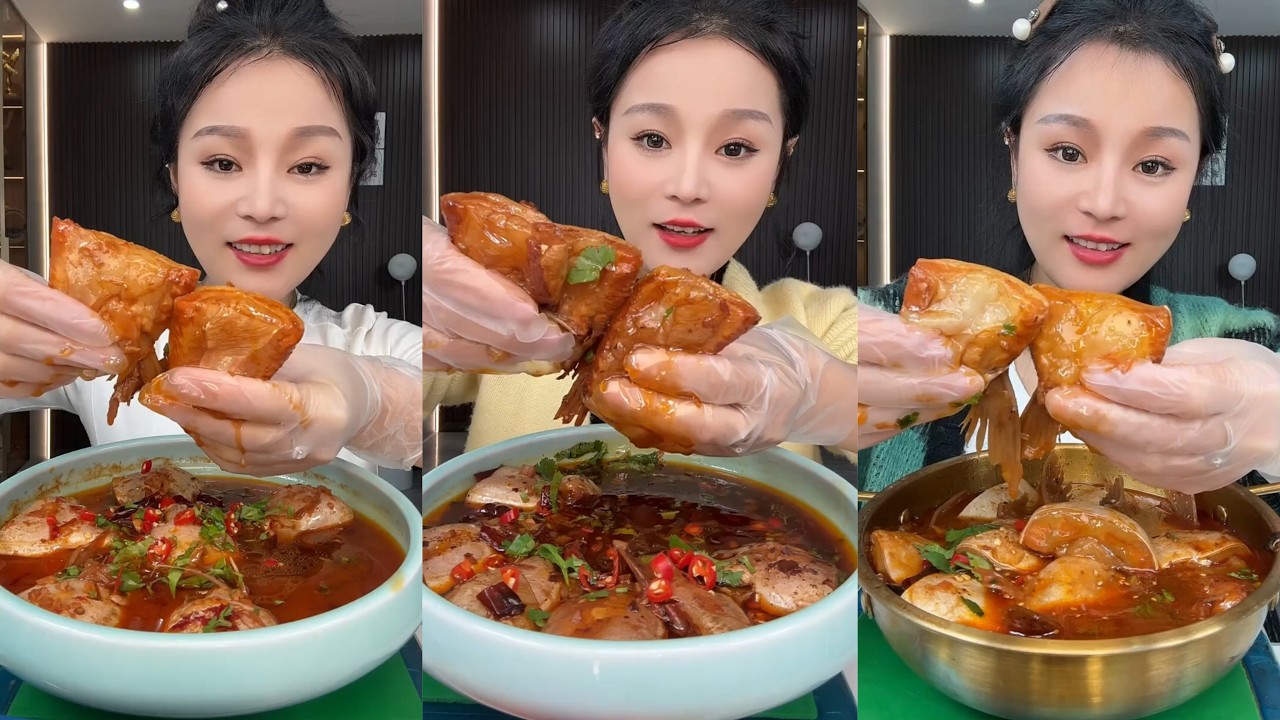 Fish Belly MUKBANG ASMR | No Talking