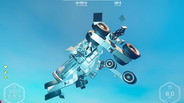 Planet Nomads vehicle bugs, shimmying, sliding sideways, space launch 2